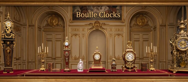 French Boulle Clock